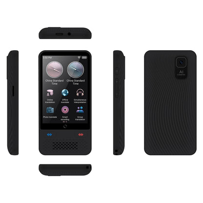 Portable S85 Language Translator Device – 138 Languages, Voice & Video Recording, Offline Translation Support