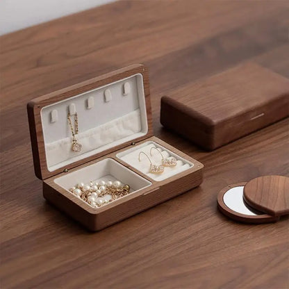33WE Jewelry Storage Box - Bracelet, Earrings & Necklace Carrying Case Gift