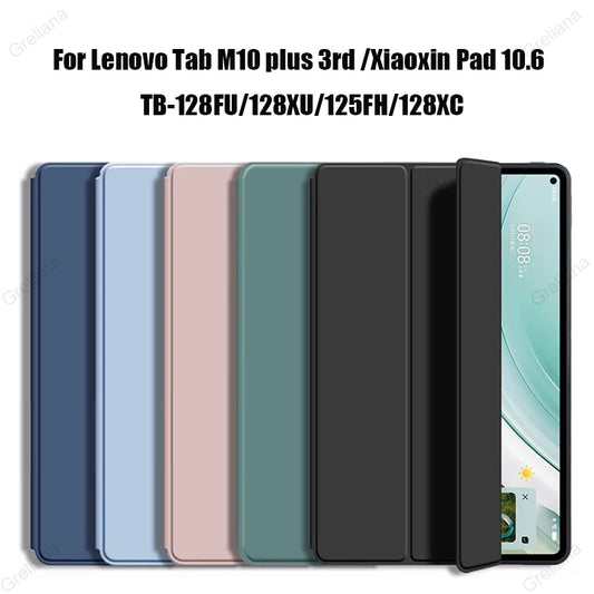 Tablet Case for Lenovo Tab M10 Plus 3rd Gen 10.6" – Smart Stand Cover for Xiaoxin Pad, Tab P11 Plus, and M11 11"