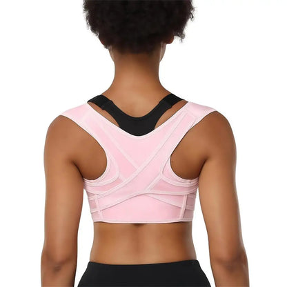 Adjustable Posture Corrector Back Brace – Breathable Upper Back, Neck & Shoulder Support for Clavicle & Lumbar Pain Relief