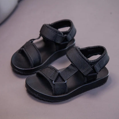 Kids Summer Sandals – Boys Casual Breathable Open-Toe Rubber Beach Shoes | Comfortable School Outdoor Sandals for Children