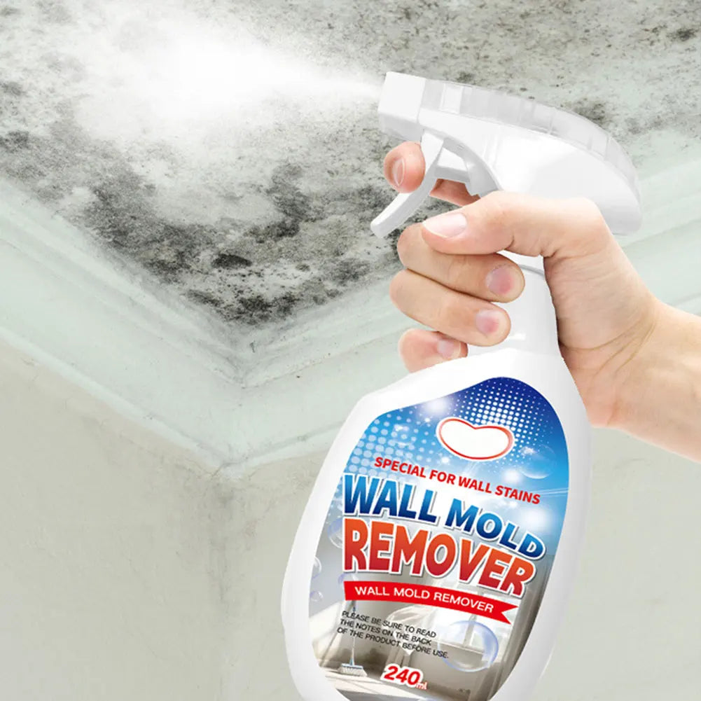 240ML Mold Removal Spray - Powerful Mildew Cleaner for Bathroom, Kitchen Corners, and White Walls