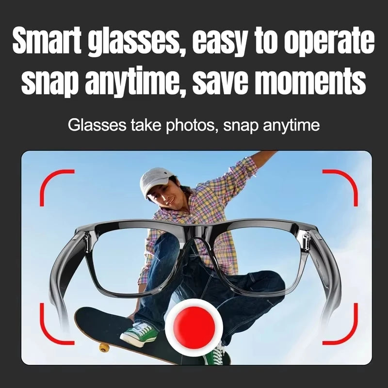Xiaomi AI Smart Glasses — 8K HD Photochromic, Multifunction Camera Glasses with Translation, Bluetooth Calling, Voice Assistant, Music Player