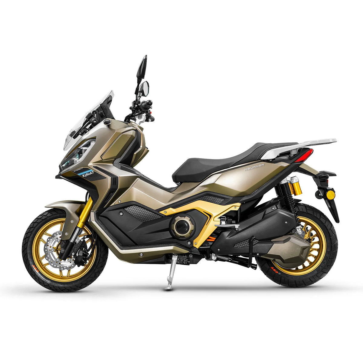 TC XBurner A7 Electric Motorcycle - 72V 13000W Mid-Drive, 100Ah Battery, 120KM/h EEC COC Model