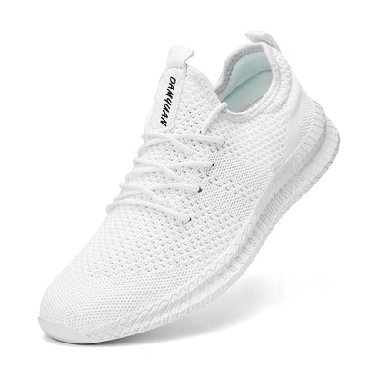 2022 Men’s Sneakers — High-Quality Breathable Gym & Casual Walking Shoes, Lightweight Plus-Size Footwear Zapatillas Hombre