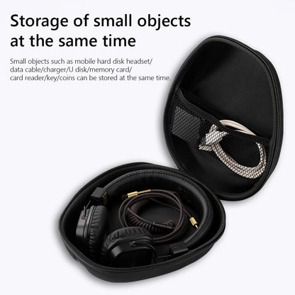 NEW Hard EVA Headphone Carrying Case with Hook – Compatible with SONY WH-1000XM4 & Audio-Technica ATH-M50X