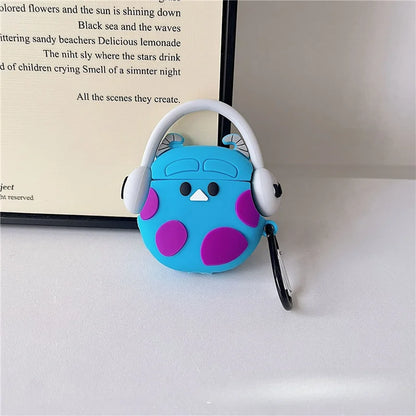 3D Cartoon Silicone Case for AirPods 1/2/3 & Pro 2 — Protective Wireless Earphone Charging Cover