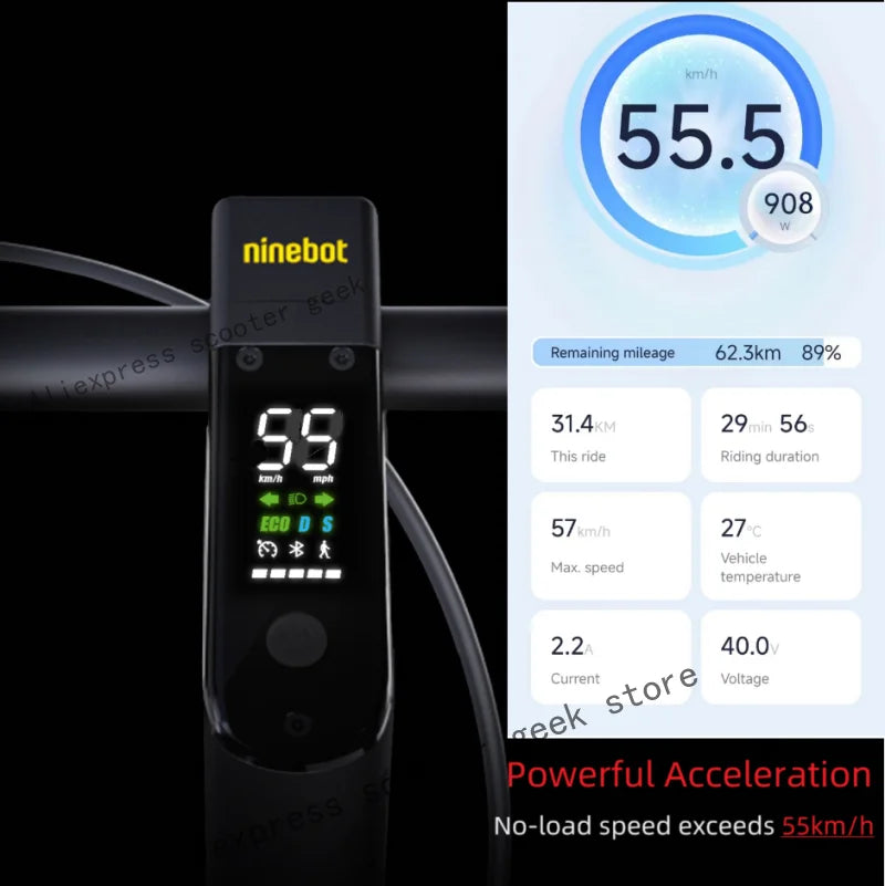MAX G2 Electric Scooter Custom Controller – Unlimited Speed Upgrade for Ninebot Max G2/G2E/G2D Motherboard