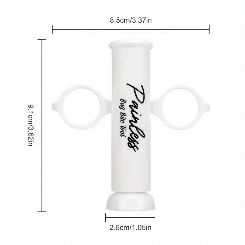 Bug Bite Suction Tool - Venom Extractor for Itch & Swelling Relief, Bite and Sting First Aid for Hiking & Outdoor Use