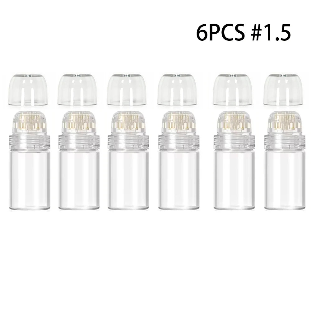 20-Pin Titanium Derma Stamp - 0.25mm Microneedling Tool for Face, Hair, Beard & Skin Care