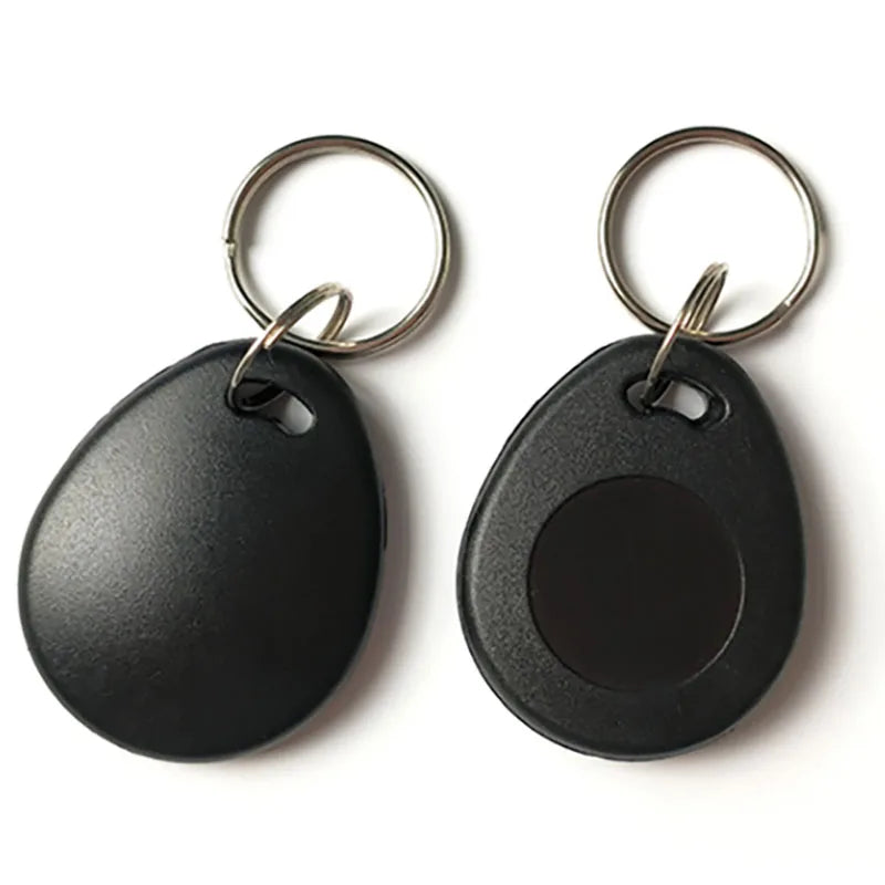 5/10PCS Black RFID ID 125KHz EM4305 T5577 Waterproof Blank Key Ring Tags – Writable Rewritable Keyfob Cards