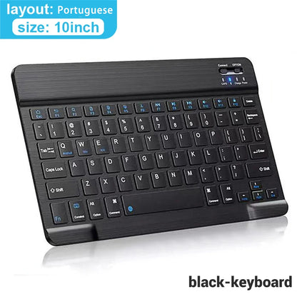 Bluetooth Wireless Keyboard & Mouse Set – Multi-Language Support for iOS, Android, Windows, iPad & Tablets