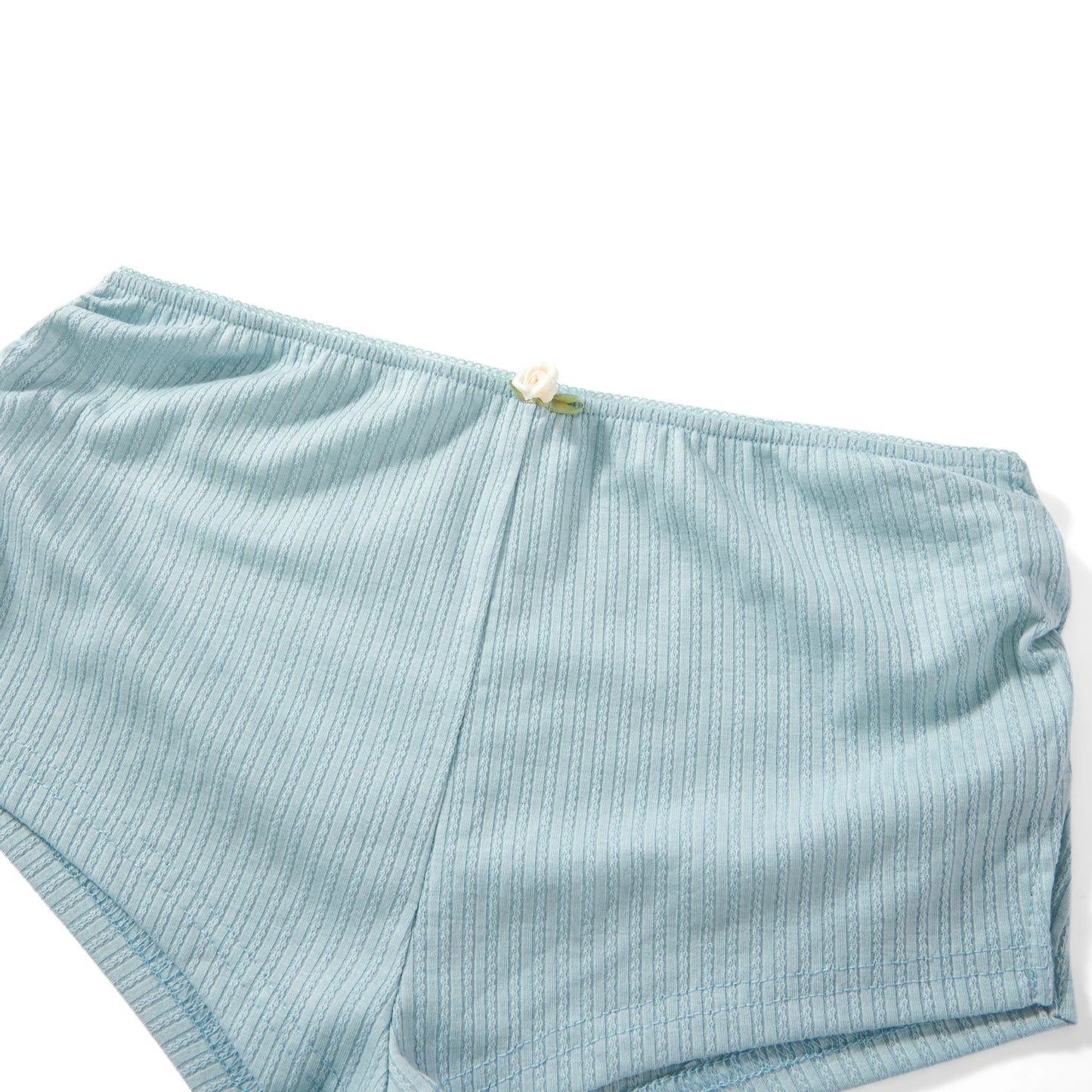 Women’s Side Split Pajama Shorts — Y2K Soft Ruched Elastic Waist Lounge & Sleepwear Bottoms