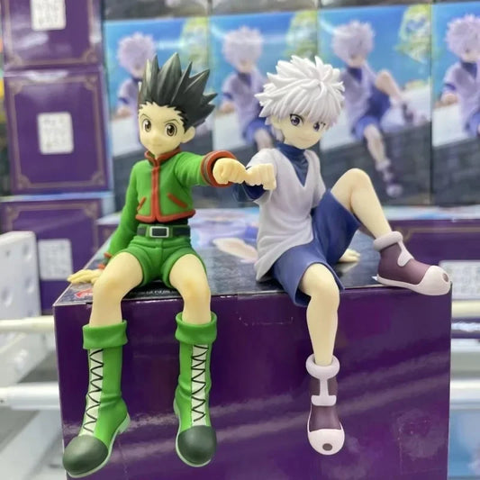 13cm Hunter x Hunter Gon Freecss & Zoldyck Anime Action Figure – Collectible Model Figurine Toy Gift Ornament