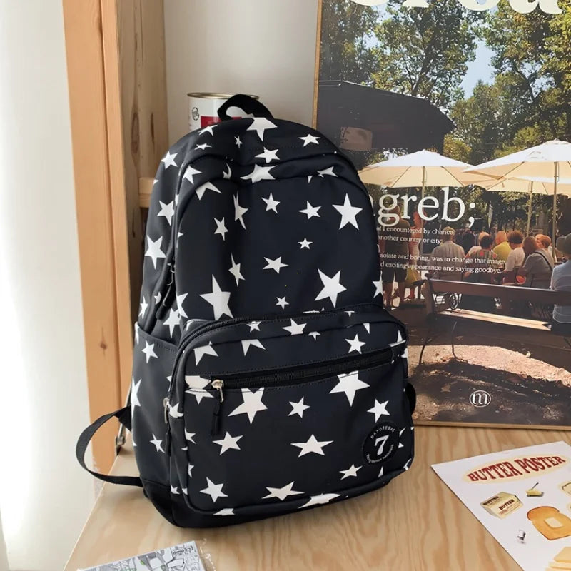 Star Laptop Backpack 17 Inch | Cute Travel & College Bag for Women, Men, Students, Back to School Bookbag