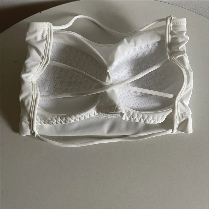 Seamless Ice Silk Tube Top – Strapless Push-Up Bralette for Women, Solid Color Wrap Chest Lingerie