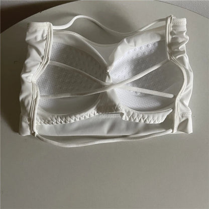 Seamless Ice Silk Tube Top – Strapless Push-Up Bralette for Women, Solid Color Wrap Chest Lingerie