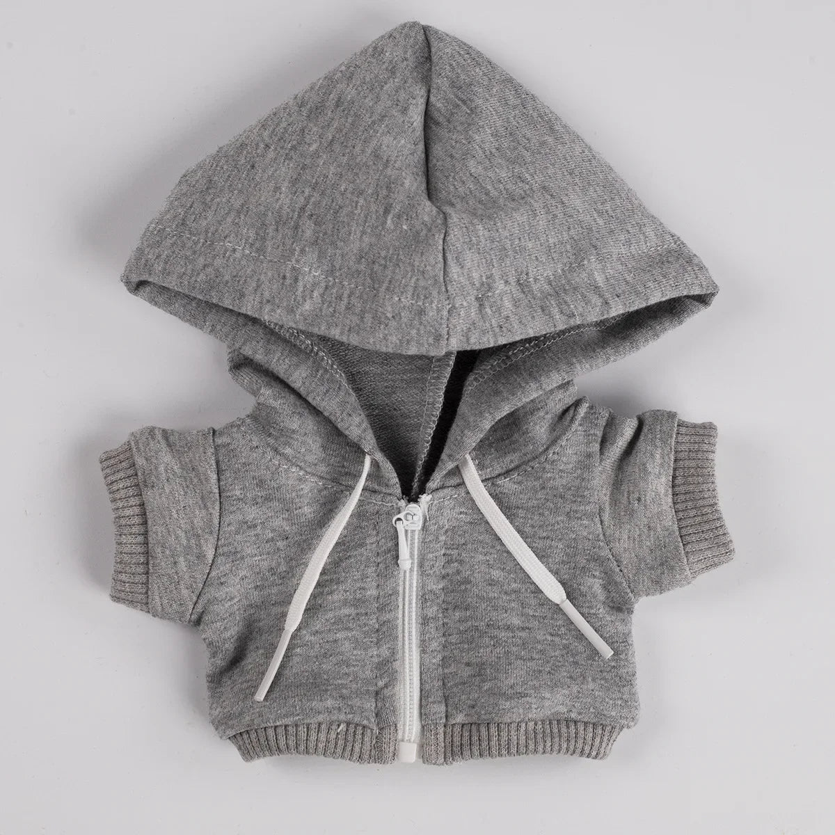 15/17cm Labubu Doll Hooded Zipper Sweatshirt Outfit Set – Stylish Ropa Accessories