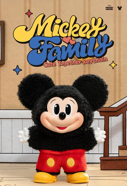 Disney Mickey Family Keychain Blind Box – Cute Minnie, Daisy & Dale Pendant Toys for Kids