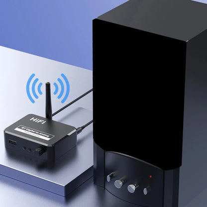 Bluetooth 5.1 Digital to Analog Audio Converter | SPDIF Optical Toslink to 3.5mm AUX RCA DAC Adapter