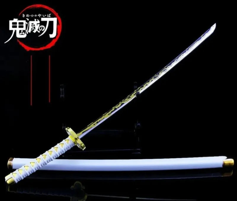 25cm Demon Slayer Katana – Kimetsu No Yaiba Real-Size Samurai Sword Anime Cosplay Prop & Home Decor