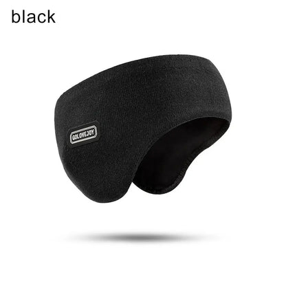 Winter Warm Knitted Earmuffs – Soft Plush Ear Covers Headband for Outdoor Cycling, Skiing, Running & Cold Weather Thermal Ear Warmers Unisex