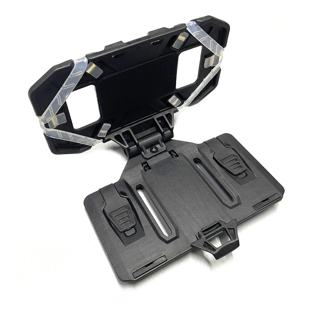 Tactical MOLLE Phone Holder – Folding Navigation Board for Airsoft, Hunting Vest & Cellphone Gear