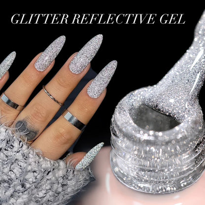 UR SUGAR 15ml Jelly Milky White Gel Polish – Translucent UV Soak Off Nail Art Varnish Semi-Permanent Fashion Nail Color