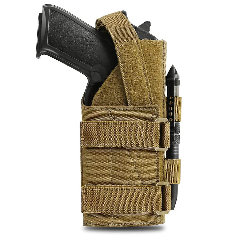 Concealed Tactical Gun Holster - Molle Pistol Belt Holster with Magazine Pouch for G2C PX4 M9 USP SIG P226 M1911 GL17 P99 SP2022