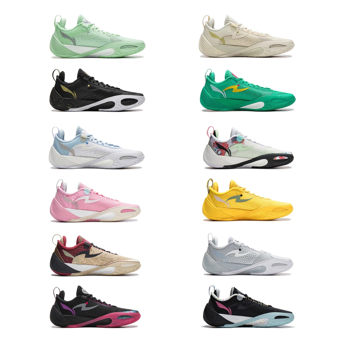 Li-Ning Wade All City 14 Basketball Shoes - Professional Sneakers with Super Boom Cushioning and Stable Support
