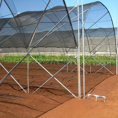 Black Garden Sunshade Mesh - UV Resistant Breathable Heat Block Cover for Greenhouse & Vegetable Garden Protection