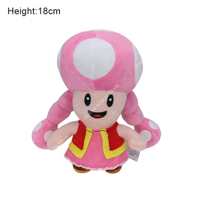 Mario Plush Toy Set – Princess Peach, Daisy, Toadette, Rosalina & Pauline Stuffed Dolls for Birthday Gifts