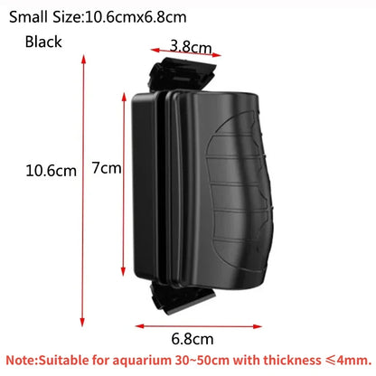 Magnetic Aquarium Fish Tank Brush – Floating Glass Cleaner & Algae Scraper, Aquarium Accessories