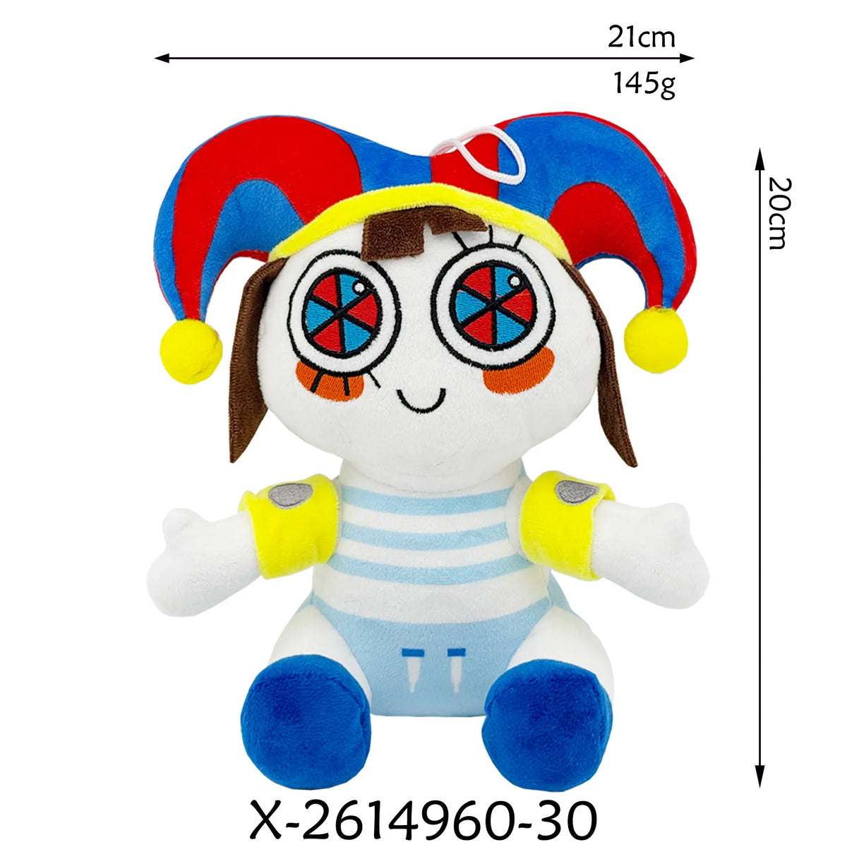 The Amazing Digital Circus Plush Toys - Clown & Rabbit Stuffed Dolls for Fans, Collectors & Gifts