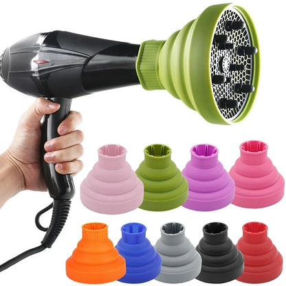 Universal Hair Curl Diffuser Cover: Suitable for 4-4.8cm Hairdryer - Curly Drying Blower Hair Styling Tool Accessories