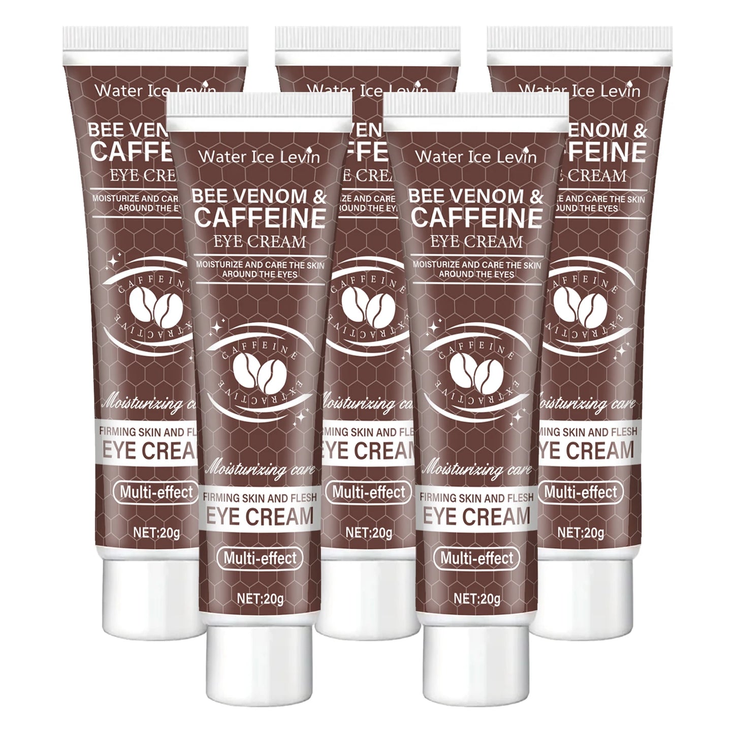 Natural Caffeine Eye Cream 20g – Intensive Moisturizing & Firming Treatment for Dark Circles, Puffiness, Wrinkles & Anti-Aging Eye Care