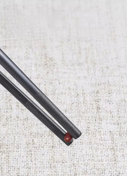 Reusable Black Alloy Chinese Chopsticks – Food Grade, Safe Bamboo, High-Temperature Sterilizable Sushi Sticks