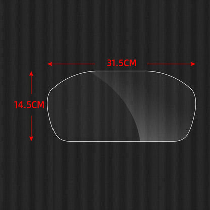 Volvo XC60 XC40 XC90 S60 S90 V60 V90 2018–2023 Nano Transparent Dashboard Protective Film – Anti-Scratch Instrument Panel Screen Cover