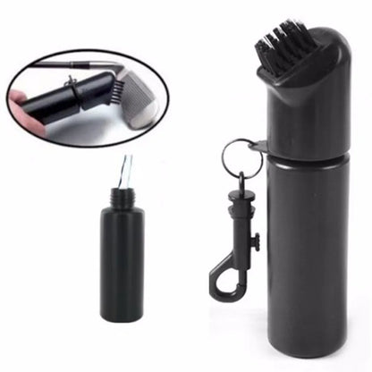 Golf Club Cleaning Brush – Wet Scrub Brush for Irons & Balls, Golf Cleaner with Water Bottle