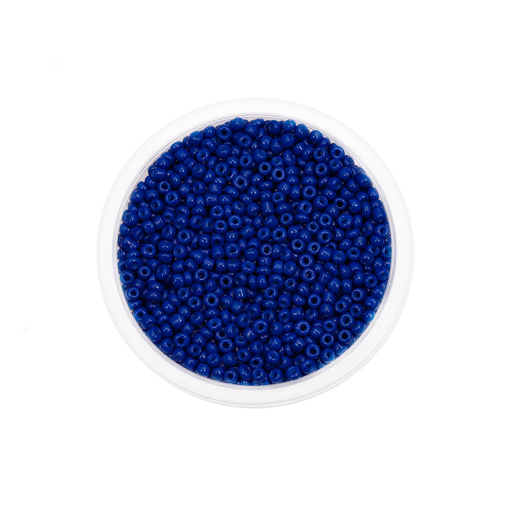 Czech Glass Seed Beads 3/4mm 300/600Pcs - Small Round Loose Charm Beads for DIY Jewelry Making, Earrings, Bracelets & Crafts