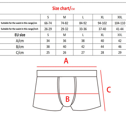 5-Pack Men’s Cotton Boxer Briefs – Soft Breathable Underwear Shorts for Men, Comfortable Luxury Stretch Boxer Shorts Set