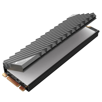 Jonsbo M.2 SSD NVMe Heat Sink - Aluminum 2280 SSD Gasket with Silicone Thermal Pad for PC