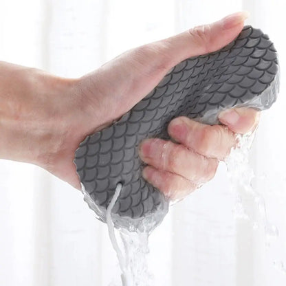 3D Magic Bath Sponge - Kids Body Exfoliating Dead Skin Remover Shower Massager Brush