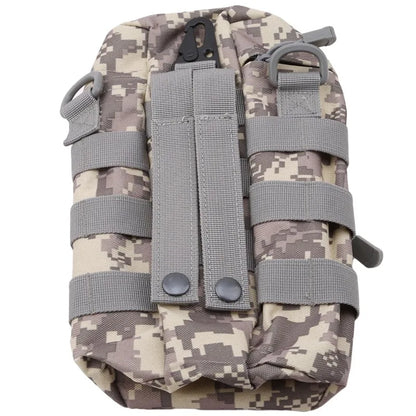 Tactical Multifunction Waist Bag – Molle Travel Pouch, EDC Phone Holder, Fanny Pack for Camping, Hiking & Hunting