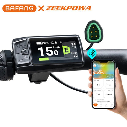 Bafang DP C080.CB E-Bike Display - CAN Protocol Triangle Plug with Type-C Charging Port for M500 M600 G510 M620 M420 M300