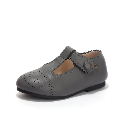Kids Leather Shoes - Soft Mary Jane & Oxford Flats for Baby Girls and Boys, Princess & Dress Style