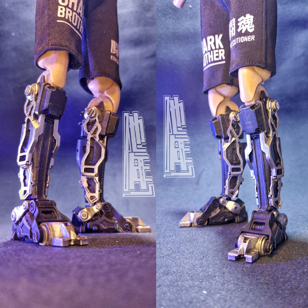 1/6 Mechanical Calf Sci-Fi Artificial Limb Exoskeleton - Ankle Accessory for 12-Inch Soldier ES2.0 Action Figure