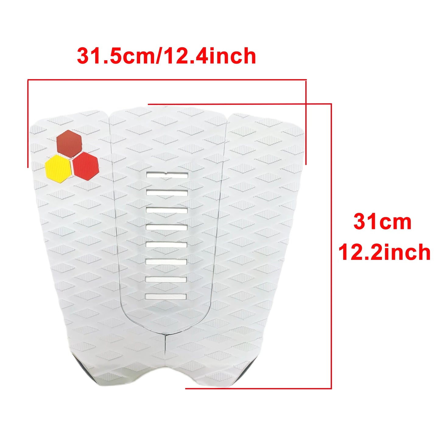 Non-Slip EVA Surfboard Deck Pads – Traction Pads for Wakeboard, Longboard, SUP, Skimboard & Kiteboard