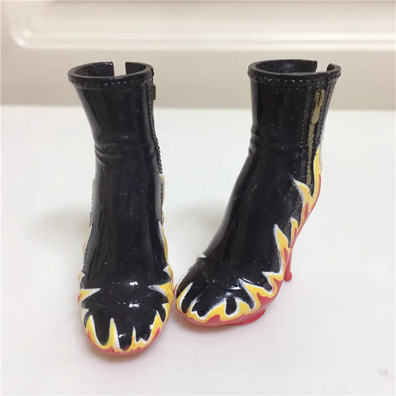 Original Rainbow School Doll – Multi-Style Shoes & DIY Dress-Up Accessories for Girls