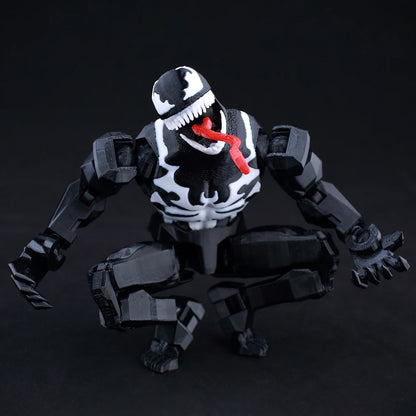 9L3D Lucky13 T13 Action Figures — 3D Printed Deadpool, Wolverine, Batman, Spider-Man & Venom Anime Model Toys, Collectible Gift